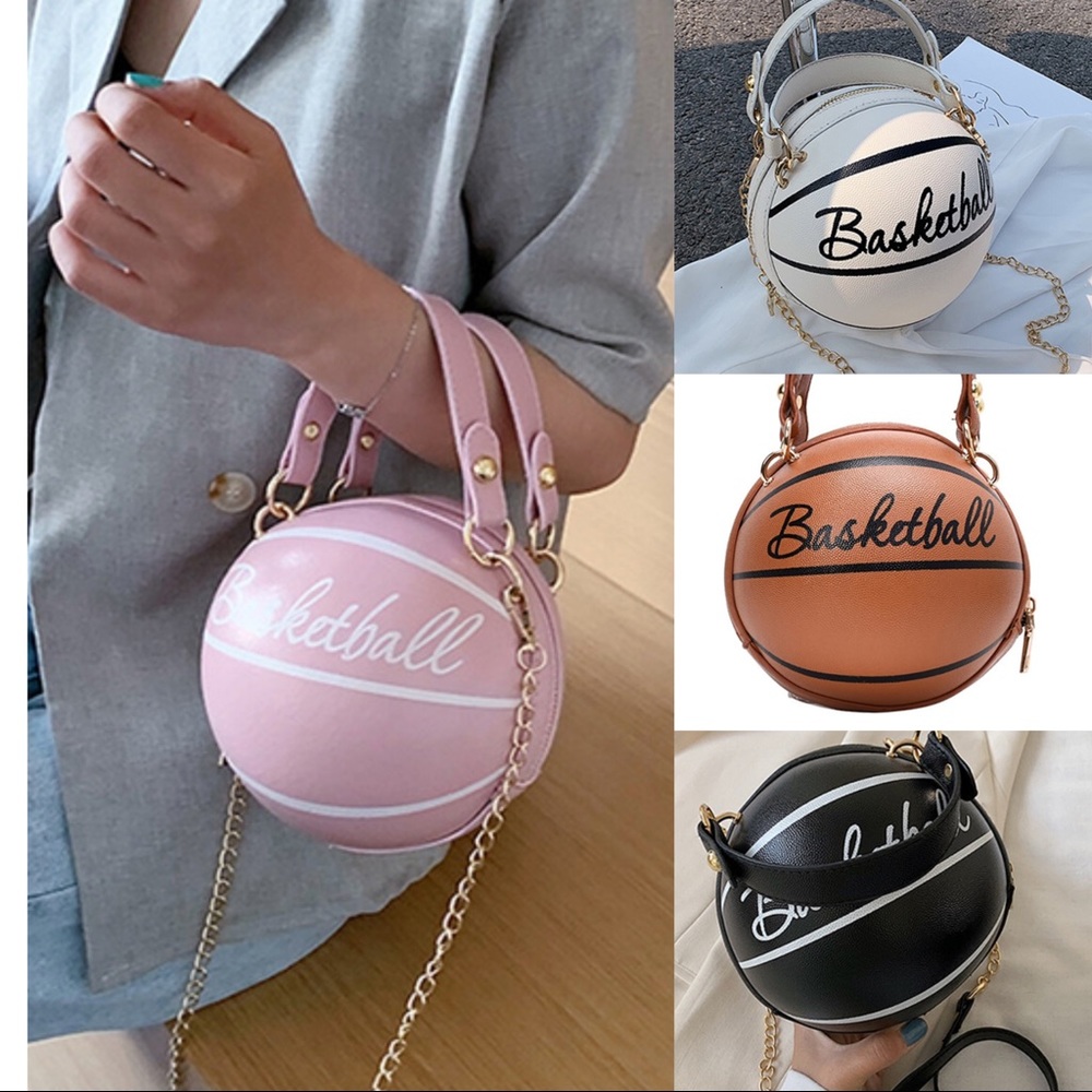 Basketball Spherical Purse Shoulder bag
